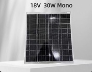 แผงโซลาร์เซลล์ monocrystalline solar cell 6V/12V/18V  6W/10W15W/20W/30W