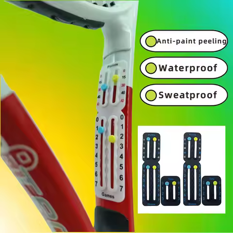 Original Scorekeeper Small Score Board For Tennis Padel Racket 1.9g Lightweight Patent Certified Ant