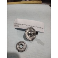 MAIN GEAR UNTUK REEL RYOBI MATURITY 1000 2000 SET BULL GEAR HARGA PER 1 SET
