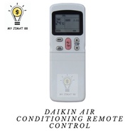 DAIKIN AIR CONDITIONING REMOTE CONTROL ARC433A8/ARC433A49/ARC433A92/ARC433A2/ARC433A22/ARC433A31/ARC