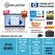 HEMAT HP14S DQ5118TU INTEL CORE I5 1235 16GB 512GBSSD WIN11 OHS 14"