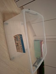 （有蓋）EZ KEEP 透明膠箱 35L