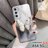 Softcase Samsung A54 5G - Rajacase - Samsung A54 5G Case - Butterfly Case Motif - Samsung A54 5G Cas