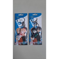 GANTUNGAN Sao Sword Art Online Kirito Asuna Rubber Keychains 04pair 2pcs