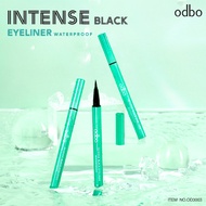 odbo EYELINER INTENSE BLACK Elegant Green Stick Waterproof Formula Extremely Texture OD3003