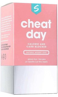 อาหารเสริม ชี้ทเดย์ ผลิตภัณฑ์สกัดคาโบไฮเดรท Cheat Day Calorie & Carb Blocker 30 Count (1-Month Suppl