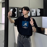 Men's T-Shirt "STAR-SKETCHED" Pattern Comfortable To Wear Korean Style Minimalist COD G-T S-5XL Shir