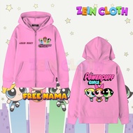 PowerPuff Girls Zipper Hoodie / PowerPuff Girls Hoodie Jacket
