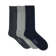 Byford 3pairs Men Full Length Socks BMS557179AS1