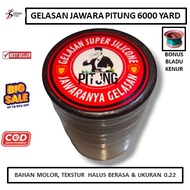 Gelasan Tajam Jawara Pitung 0.22 6000 Yard Bonus Bladu Kenur & Pelindung Jari