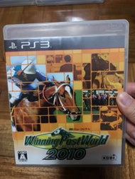PS3 PlayStation 3 game 遊戲碟 Winning Post World 2010