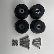 4 New FEET w/ hardware for Pioneer SA-9500QX-949 QX-9900 Heavy-Duty Foot Parts