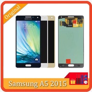 5.0 ''จอแอลซีดีต้นฉบับสำหรับ SAMSUNG Galaxy A5 2015 A500FU A500 A500M จอแสดงผล Touch Screen เปลี่ยนหน้าจอ Digitizer สำหรับ Samsung A500F LCD