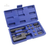 Motorcycle Chain Breaker Riveting Tool 6 Pins Chain Cutter Riveter Bike Chain Pin Press Handle for 4