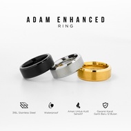 PROJECT NINETYSEVEN - ADAM ENHANCED Ring - Men's Ring Anti-Rust, Titanium, Basic, Luxurious, ELEGAN,
