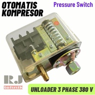 Automatic Pressure Switch Air Compressor Unloader 8bar 3 Phase 380v