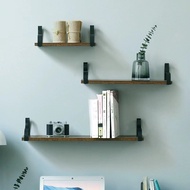 ST-🚢Book Shelf Solid Wood Shelf Kindergarten Drilling-Free Bookshelf Beautifying Wall-Mounted Student Photo Frame