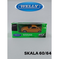 Diecast Welly Nex Scale 60 Nissan 350Z Orange