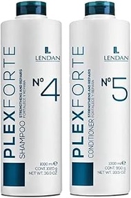 Lendan Plex Forte Kit No. 4 + 5 - Shampoo and Conditioner - 1000 ml/36 Fl. Oz., 2, 36.0 Fl Oz