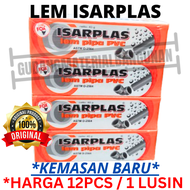 [12PCS ISARPLAS ORIGINAL] LEM PIPA PVC ISARPLAS / lem Isarplas / lem PVC 1 slop 1 lusin 1 pack 12pcs