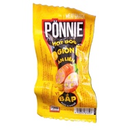 Xúc xích ăn liền Ponnie cây 28g Vị: Bắp - Cay- Sụn BBQ