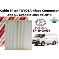 Cabin Filter Toyota HIACE COMMUTER and GL GRANDIA 2005 to 2018 (87139-0D030) ( 87139-28020)