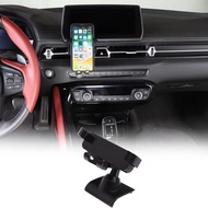 Car Accessories For Toyota GR Supra A90 MK5 2019-2022 ABS Black Dashboard Air Vent Mobile Phone Brac