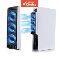 IINE FOR PS5 Temperature-Controlled Cooling Fan Upgraded Cooler Fan with USB3.0 Hubs Compatible with