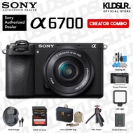 (READY STOCK) - Sony a6700 Mirrorless Camera Body & 16-50mm & 18-135mm Kit (Sony Malaysia Warranty)