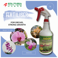 ANDGRO ORCHID FORMULA, FOLIAR SPRAY FOR STRONG GROWTH 1L, FERTILISER, GARDENING