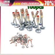 100pcs 7.3mm Steel Nail Gun Rivet Gun Bullet Nail Gun Concrete Nail Gun Ceiling Round Nail Artifact 
