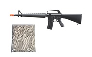 M16 Tactical Carbine Vietnam Style Spring Airsoft Gun Rifle with 1000 Rounds 6mm BBS and Triangle Sp
