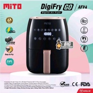 MITO AF-2 Air Fryer Digi Fry Go AF2 [3L] - Black Gold