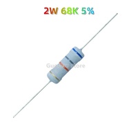 20pcs 2W 68K Carbon Film Resistors 68K Ohm 2 Watt 5%