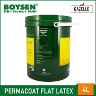 ♞Boysen White Latex Paints Gallon (4L) for Concrete and Stone