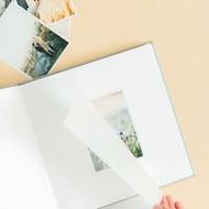 相簿 - 亞麻 24x24 - polaroid instax 古董訂製婚禮簽名冊