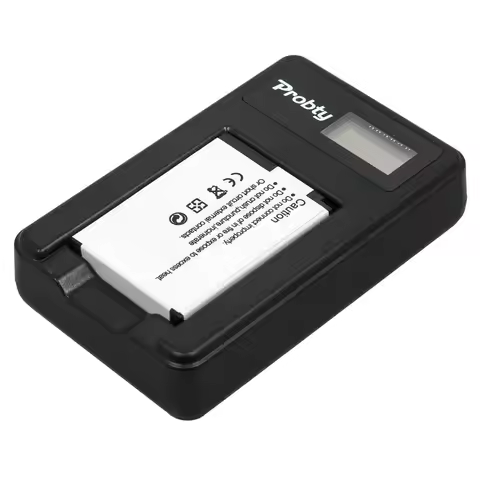EN-EL12 Battery + LCD USB Charger for Nikon Coolpix P330 AW110 S9500 S9400 S8000 S610 S620 S70 S9100