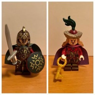 Lego Lord of Rings King Theoden 9474 lor021  Master of Lake Town 79013 lor85 Hobbit 魔戒 人仔