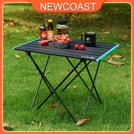Outdoor Kemah Meja Camping Foldable Table Aluminum Alloy Portable Barbecue Small Table Camping Picni