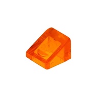 Lego Parts Slope 30 1 x 1 x 2/3 Trans ORANGE 54200