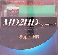 早期 富士  MD2HD 5.25吋 5 1/4 軟式  磁碟片  ~~ 全新 未拆