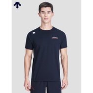 Descente DESCENTE AWAKEN Broken Wind Running Men's Breathable Short-Sleeved T-Shirt 0329