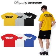BOXY FORM T-SHIRT "WONDER TEAM" WONDERSTU - UNISEX COTTON 260GSM BOXY T SHIRT