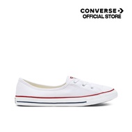 CONVERSE รองเท้าผ้าใบ ALL STAR BALLET BASIC CANVAS WOMEN WHITE (566774C) 566774CF_U0WTXX