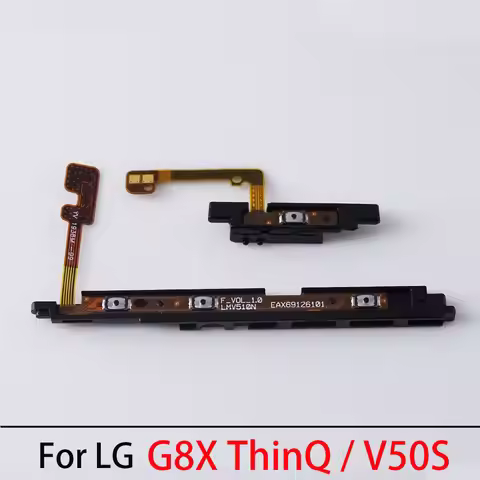 A+++ Top Quality For LG G8X ThinQ G850 LMG850UM V50S LM-V510N Power Button Switch Volume Mute Button