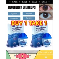 Blueberry Eye Drops For Dry Eyes Itchy & Sore Eyes Care