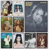 Singer Lana Del Rey Classic Music Album Covers Ultraviolence Lust for Life Poster