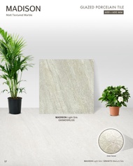 Granit Lantai Atena Marble Series - MADISON Light Gris 60x60 kw 1