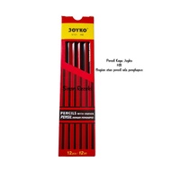 12 pieces!! Joyko HB wooden pencil/HB pencil/HB eraser wooden pencil