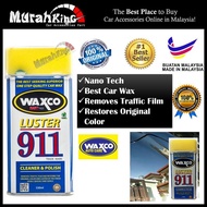 [Genuine] WAXCO NANO TECH LUSTER 911 TRADE MARK CLEANER CAR POLISH & WAX 530ML